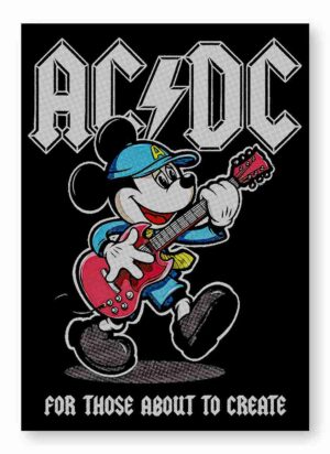 Mickey ACDC #1