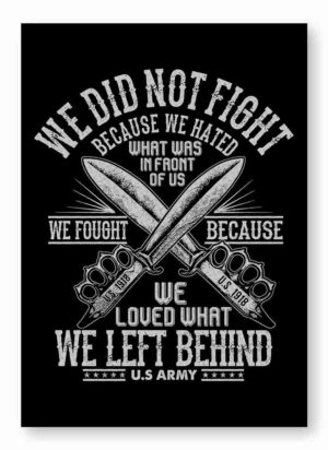 We Did Not Fight #1