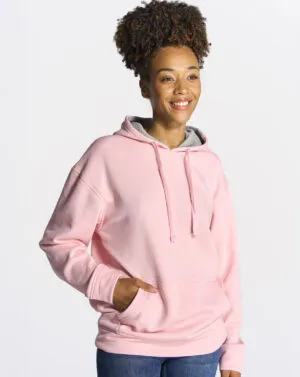 Unisex Ocean Hooded Contrast Kangaroo
